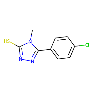 5-(4-Chlorophenyl)-4-methyl-3-thio-4H-1,2,4-triazole