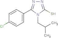 5-(4-Chlorophenyl)-4-isobutyl-4H-1,2,4-triazole-3-thiol