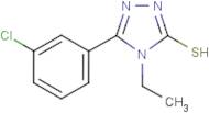 5-(3-Chlorophenyl)-4-ethyl-4H-1,2,4-triazole-3-thiol