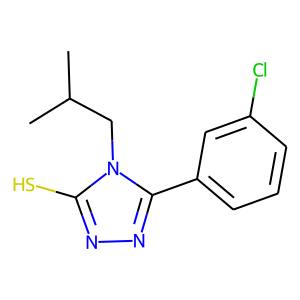 5-(3-Chlorophenyl)-4-isobutyl-4H-1,2,4-triazole-3-thiol