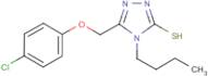 4-Butyl-5-(4-chlorophenoxymethyl)-4H-1,2,4-triazole-3-thiol