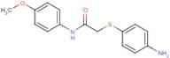 2-[(4-Aminophenyl)thio]-N-(4-methoxyphenyl)acetamide