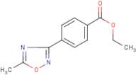 Ethyl 4-(5-methyl-1,2,4-oxadiazol-3-yl)benzoate
