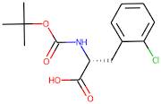 2-Chloro-D-phenylalanine, N-BOC protected