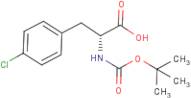 4-Chloro-D-phenylalanine, N-BOC protected