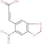 3-(6-Nitro-1,3-benzodioxol-5-yl)acrylic acid