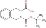 (R)-1,2,3,4-Tetrahydroisoquinoline-3-carboxylic acid, N-BOC protected