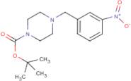 4-(3-Nitrobenzyl)piperazine, N1-BOC protected