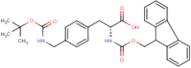 4-{[(tert-Butoxycarbonyl)amino]methyl}-D-phenylalanine, N-FMOC protected