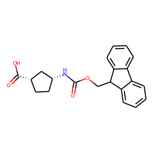 (1S,3R)-(+)-3-Aminocyclopentane-1-carboxylic acid, N-FMOC protected