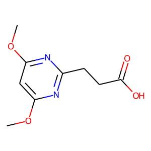 3-(4,6-Dimethoxypyrimidin-2-yl)propanoic acid