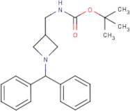 3-(Aminomethyl)-1-benzhydrylazetidine, 3-BOC protected