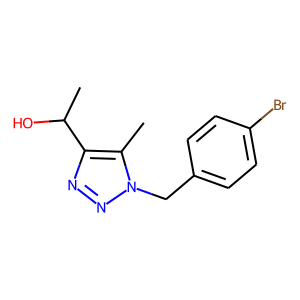 1-(4-Bromobenzyl)-4-(1-hydroxyethyl)-5-methyl-1H-1,2,3-triazole