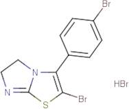 2-Bromo-3-(4-bromophenyl)-5,6-dihydroimidazo[2,1-b][1,3]thiazole hydrobromide