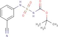3-(3-Cyanophenyl)-2,2-dioxodiazathiane, N1-BOC protected