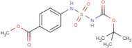 2,2-Dioxo-3-[4-(methoxycarbonyl)phenyl]diazathiane, N1-BOC protected