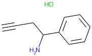 (1-Aminobut-3-yn-1-yl)benzene hydrochloride