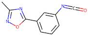 5-(3-Isocyanatophenyl)-3-methyl-1,2,4-oxadiazole