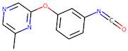 3-[(6-Methylpyrazin-2-yl)oxy]phenyl isocyanate