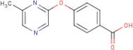 4-[(6-Methylpyrazin-2-yl)oxy]benzoic acid