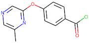 4-[(6-Methylpyrazin-2-yl)oxy]benzoyl chloride