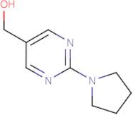 [2-(Pyrrolidin-1-yl)pyrimidin-5-yl]methanol