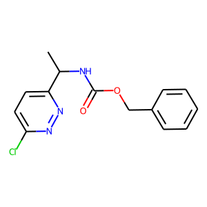 3-(1-Aminoethyl)-6-chloropyridazine, N-CBZ protected