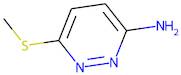 3-Amino-6-(methylthio)pyridazine