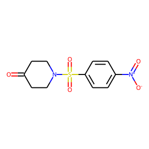 1-[(4-Nitrophenyl)sulphonyl]piperidin-4-one