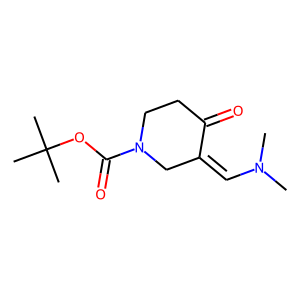 3-[(Dimethylamino)methylene]piperidin-4-one, N1-BOC protected