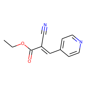 Ethyl 2-cyano-3-(pyridin-4-yl)acrylate