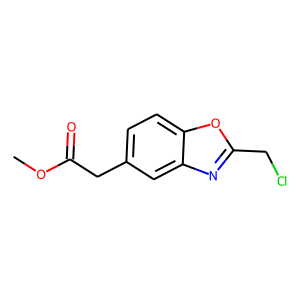 Methyl [2-(chloromethyl)-1,3-benzoxazol-5-yl]acetate