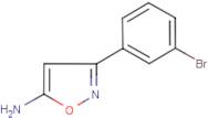 5-Amino-3-(3-bromophenyl)isoxazole