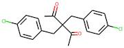 3,3-Bis(4-chlorobenzyl)pentane-2,4-dione