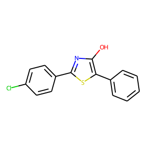 2-(4-Chlorophenyl)-4-hydroxy-5-phenyl-1,3-thiazole