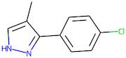 3-(4-Chlorophenyl)-4-methyl-1H-pyrazole