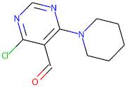 4-Chloro-6-(piperidin-1-yl)pyrimidine-5-carboxaldehyde