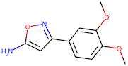 5-Amino-3-(3,4-dimethoxyphenyl)isoxazole