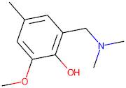 2-[(Dimethylamino)methyl]-6-methoxy-4-methylphenol