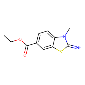 Ethyl 2,3-dihydro-2-imino-3-methyl-1,3-benzothiazole-6-carboxylate