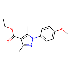 Ethyl 3,5-dimethyl-1-(4-methoxyphenyl)-1H-pyrazole-4-carboxylate