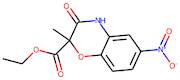 Ethyl 3,4-dihydro-2-methyl-6-nitro-3-oxo-2H-1,4-benzoxazine-2-carboxylate