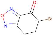 5-Bromo-4,5,6,7-tetrahydrobenzofurazan-4-one