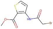 Methyl 3-[(2-bromoacetyl)amino]thiophene-2-carboxylate, tech