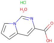 Pyrrolo[1,2-c]pyrimidine-3-carboxylic acid hydrochloride hydrate