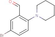 5-Bromo-2-piperidin-1-ylbenzaldehyde