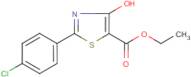Ethyl 2-(4-chlorophenyl)-4-hydroxy-1,3-thiazole-5-carboxylate