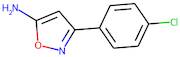 5-Amino-3-(4-chlorophenyl)isoxazole