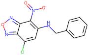 5-(Benzylamino)-7-chloro-4-nitro-2,1,3-benzoxadiazole