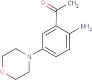 1-[2-Amino-5-(morpholin-4-yl)phenyl]ethanone
